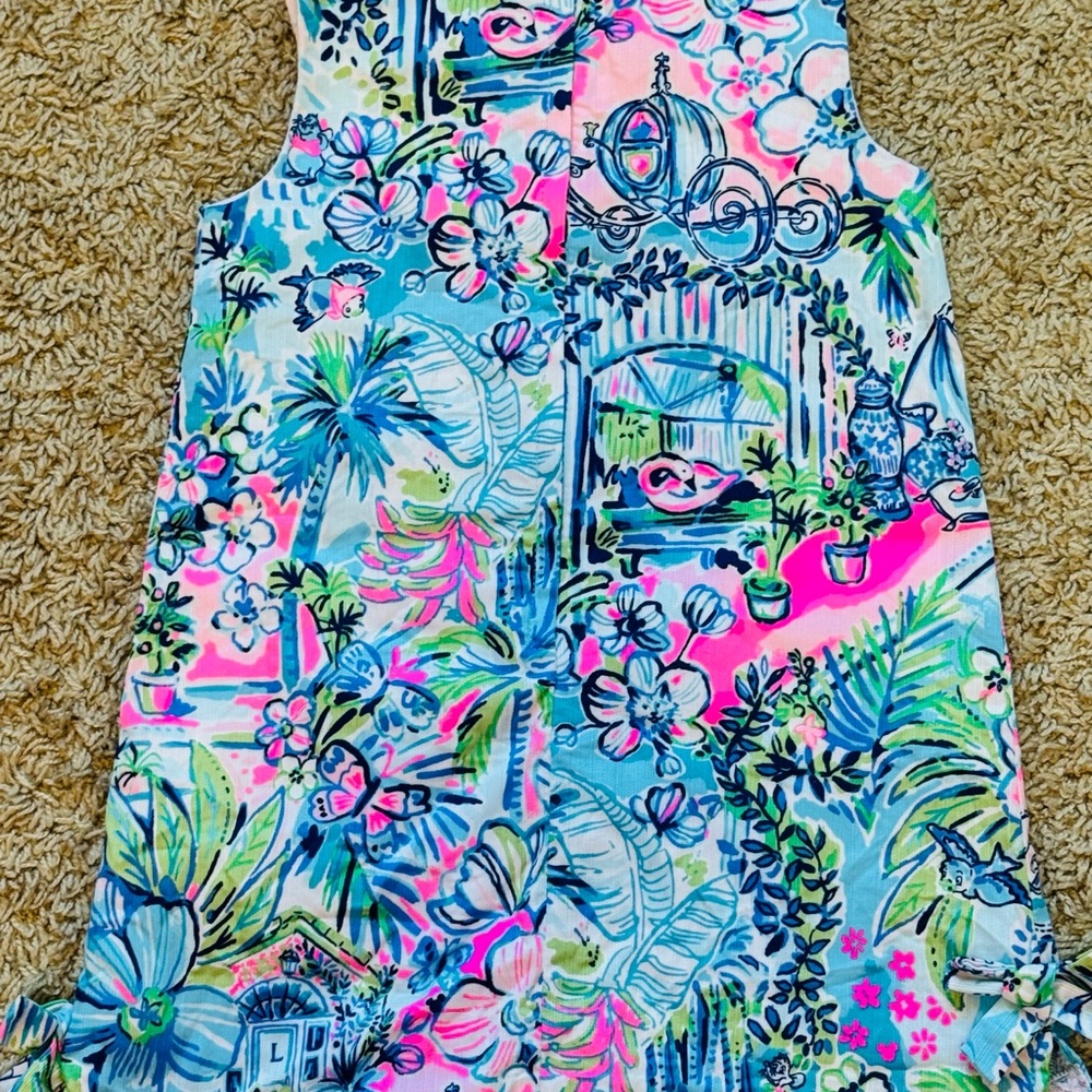 Lilly Pulitzer Kids Lilly Loves Cinderella Dress NWOT - Picture 3 of 3
